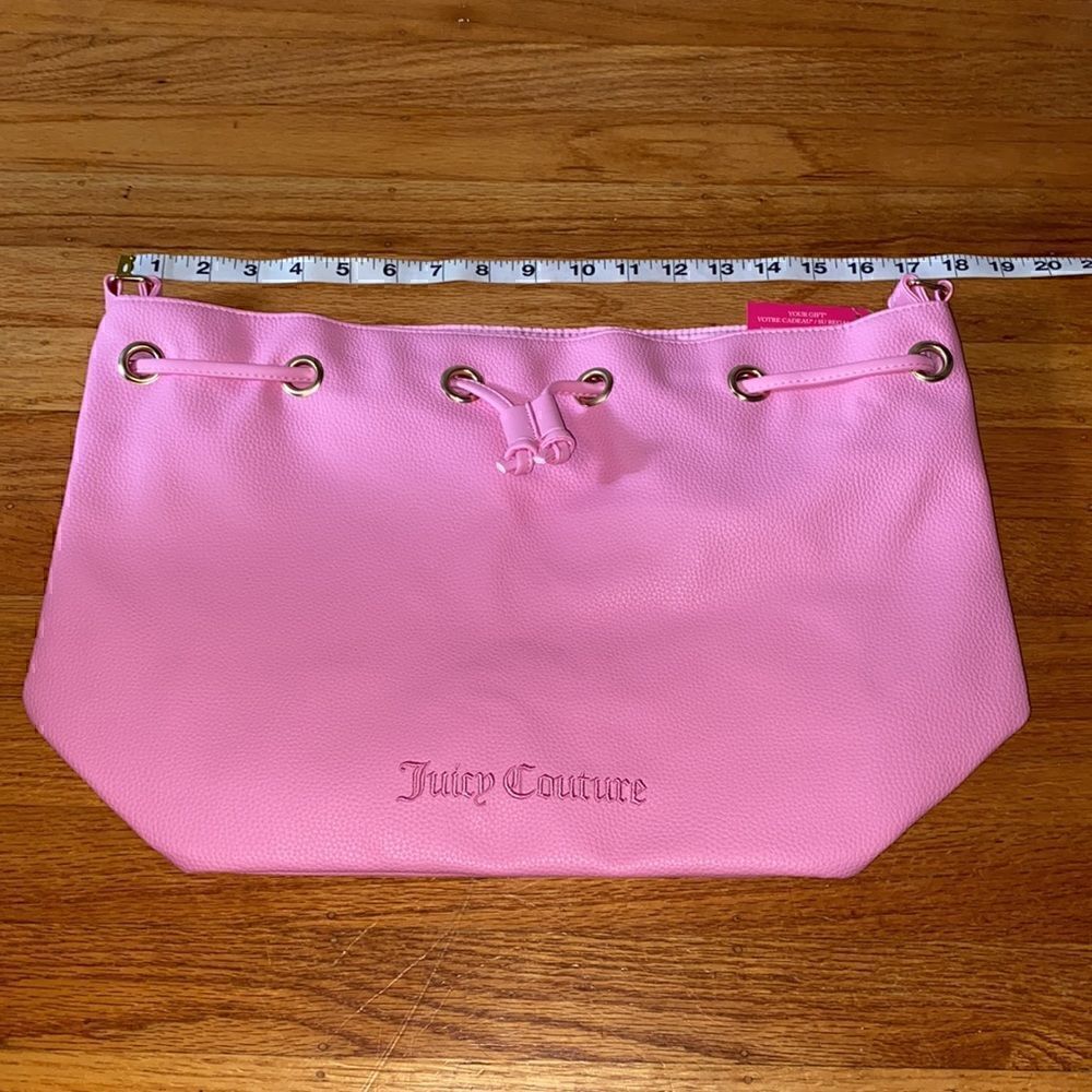 Juicy Couture Drawstring Bucket Bag - Picture 2 of 6